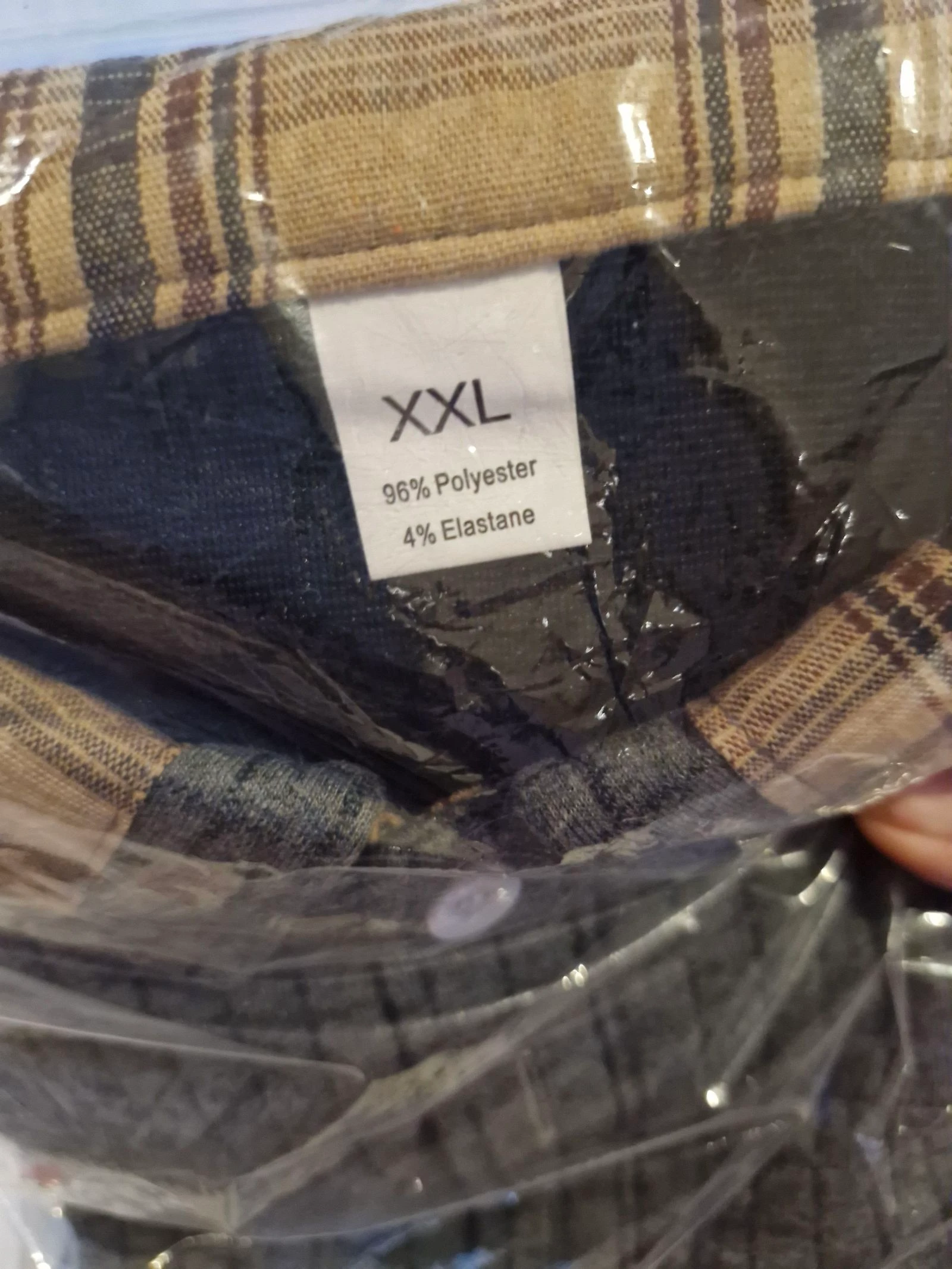 Grey gauze polo xxl new – photo 3